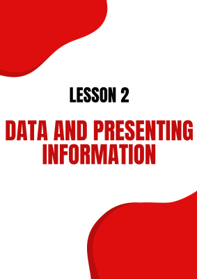 [MA/F2] Lesson 2: Data and Presenting Information