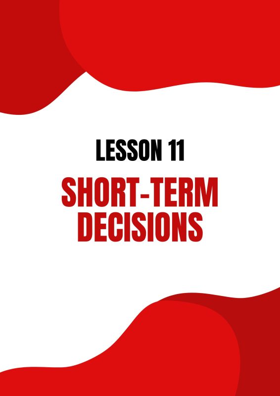 short-term-decisions