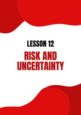 risk and uncertainty