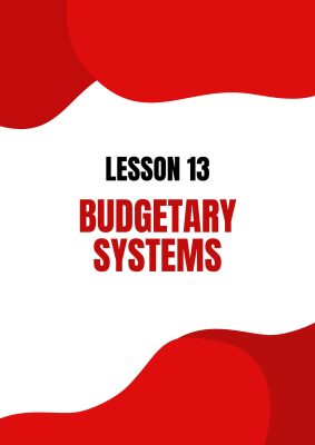 budgetary - systems