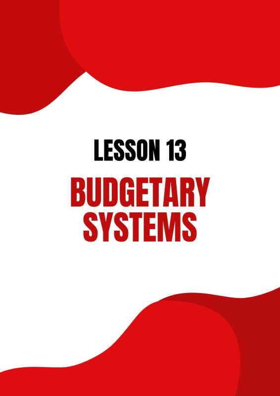 budgetary - systems