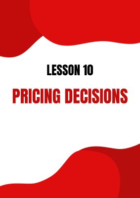 pricing-decisions